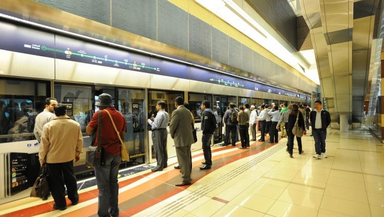 مترو دبي يعمل 24 ساعة ليلة رأس السنة
