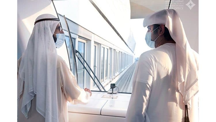 محمد بن راشد يدشّن التشغيل الرسمي لمسار 2020 لمترو دبي بكلفة 11 مليار درهم