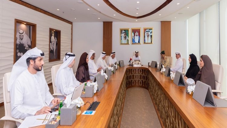 منصور بن محمد يترأس الاجتماع الأول لمجلس الإدارة الجديد لمجلس دبي الرياضي