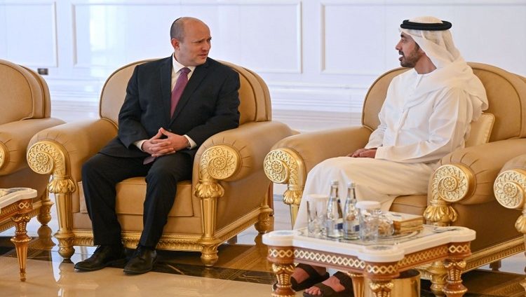 رئيس الوزراء الإسرائيلي نفتالي بينيت يصل الإمارات في زيارة رسمية
