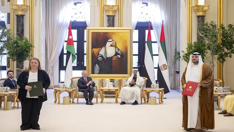 مذكرات تفاهم بقيمة 6 مليارات دولار بين الإمارات والأردن