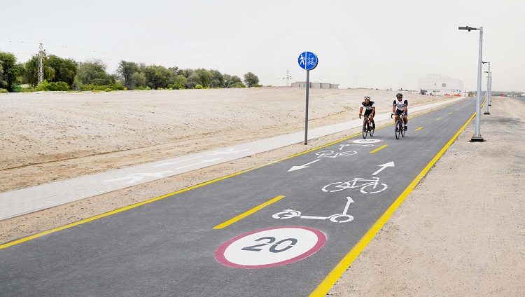 “طرق دبي” تفتتح مسارات الدراجات الهوائية في منطقتي الخوانيج ومشرف