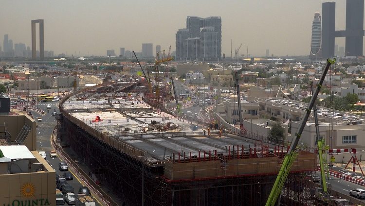 “طرق دبي” تنجز 45% من العقد الأول للمرحلة الرابعة لمشروع تطوير محور الشندغة
