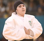 شهرخاني فتاة سعودية دخلت تاريخ الأولمبياد بلا ميدالية