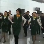 بالفيديو: بهو مطار شنغهاي يصبح قاعة رقص