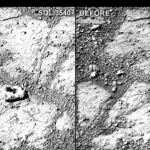 المريخ يذهل العلماء بصخرة ظهرت فجأة من العدم