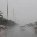 أمطار غزيرة على أبوظبي