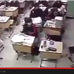 بالفيديو.. تلميذ صيني ينتحر أمام زملائه في الصف