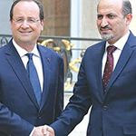 هولاند: سفارة سوريا في باريس ستوضع تحت تصرف الائتلاف