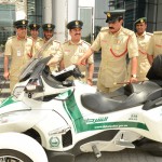 شرطة دبي تطلق الدراجات الفارهة