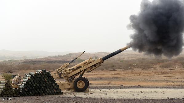 قذائف حوثية على جازان والمدفعية السعودية ترد