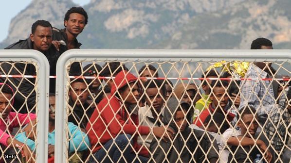 غرق 40 مهاجرا قبالة سواحل إيطاليا