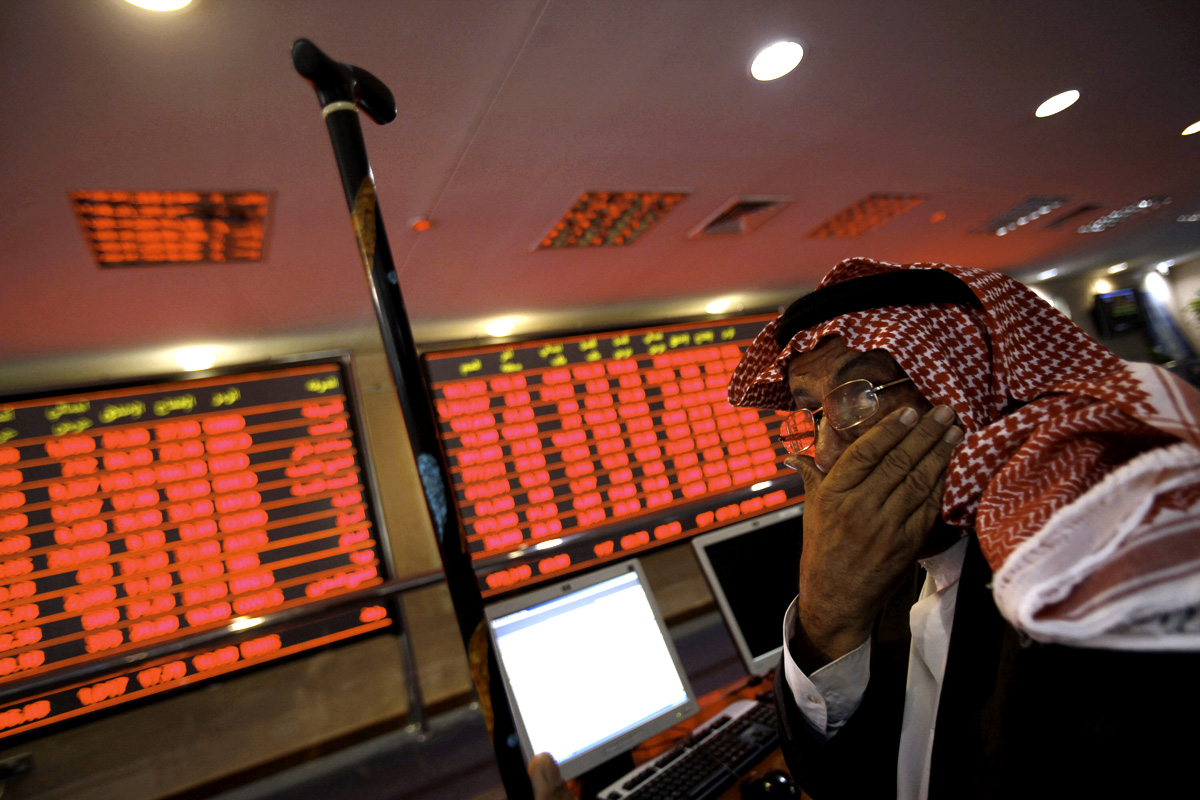 خسائر قوية في الاسواق المالية الخليجية
