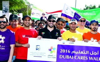 10 آلاف في مسيرة دبي العطاء من أجل التعليم