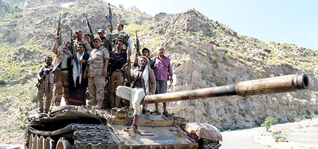 قوات الشرعية تواصل التقدم في الجوف وتصل إلى تخوم أرحب شمال صنعاء