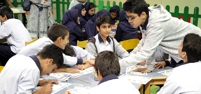 بلدية دبي تنظم فعالية طلابية تحت شعار «نحو مدارس سعيدة»