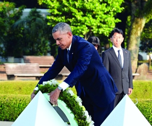 زهور أوباما لهيروشيما خالية من الاعتذار