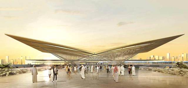 محمد بن راشد يعتمد مسار مترو دبي إلى «إكسبو 2020» بـ 10.6 مليارات درهم