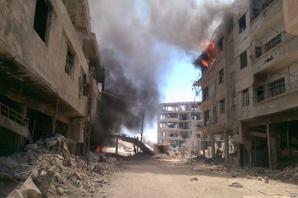 أبوالغيط : اتفاق إنهاء الحصار على داريا السورية “مثير للقلق”