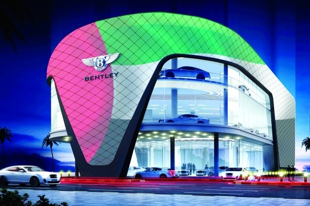 «بنتلي» تفتتح اليوم في دبي أكبر صالة عالمياً
