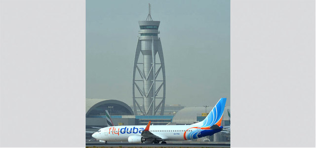 “فلاي دبي” تلغي 22 رحلة من مطار دبي