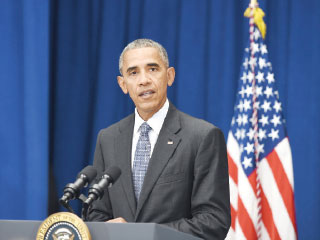 أوباما: لا علاقة بين تفجيري نيويورك ونيوجرسي وحادثة مينيسوتا
