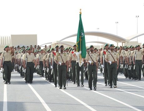 القوات المسلحة تحتفل بتخريج الدفعة السادسة من منتسبي الخدمة الوطنية
