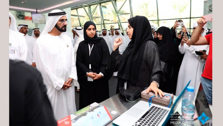 محمد بن راشد يدشن منتزه جامعة الإمارات للعلوم والابتكار “واحة العقول”