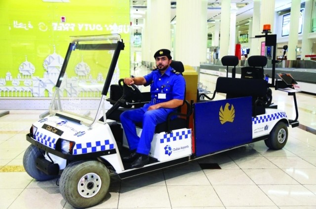 مركبة ذكية للتخليص الجمركي في مطارات دبي
