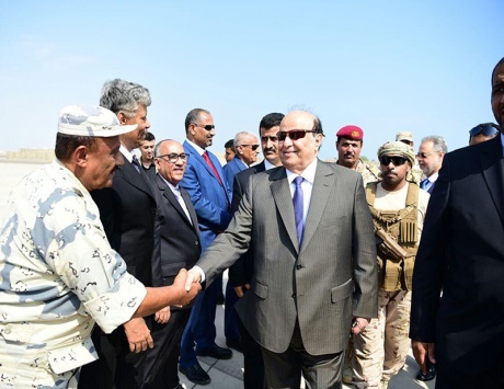 الرئيس اليمني يصل إلى عدن وولد الشيخ يزور الرياض