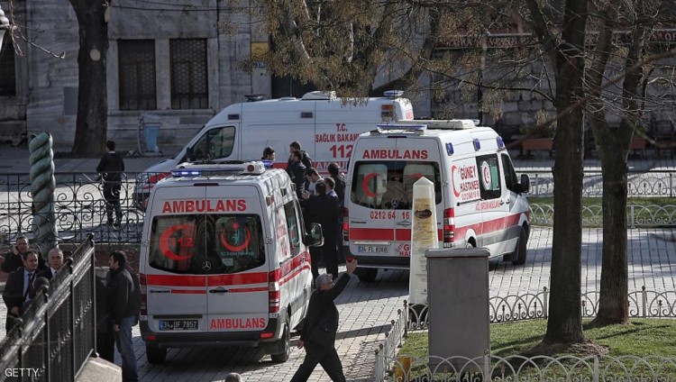 قتلى وجرحى بانفجار قرب جامعة استهدف حافلة للجيش التركي