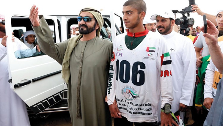 محمد بن راشد: «الناموس» للجميــع في كأس رئيس الدولة للقدرة