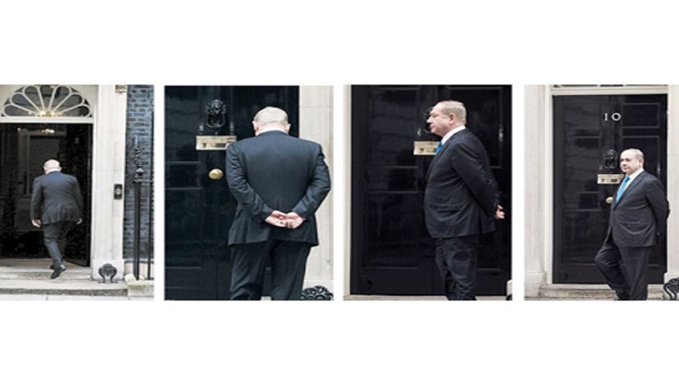 صفعة غير مسبوقة : لا أحد في استقبال نتنياهو في مقر حكومة بريطانيا