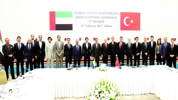 تطوير التعاون بين الإمارات وتركيا في 13 قطاعاً حيوياً