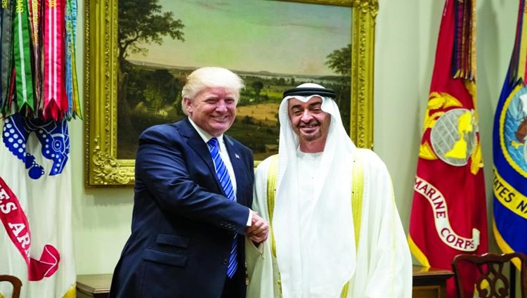 محمد بن زايد يعزز دور الإمارات في القضايا الدولية