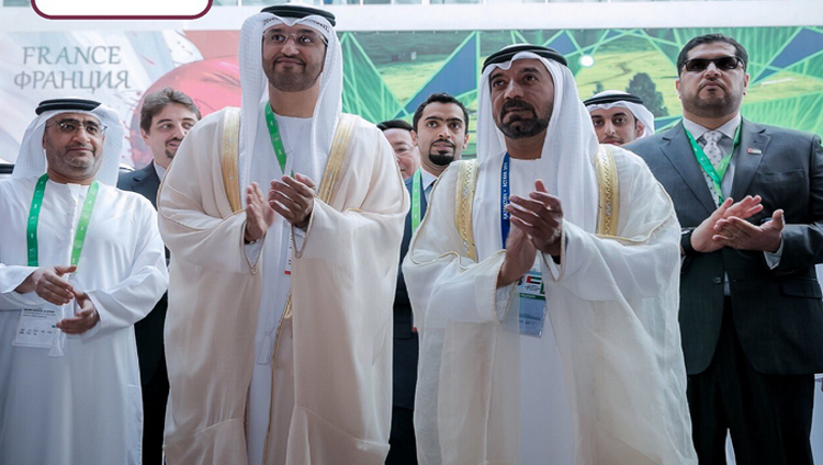 أحمد بن سعيد يفتتح جناح الإمارات في إكسبو أستانا