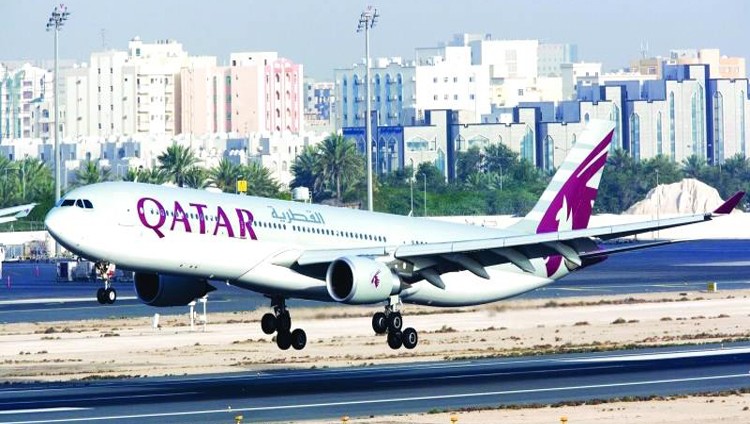 الخطوط القطرية مهددة بخسارة 30 % من إيراداتها