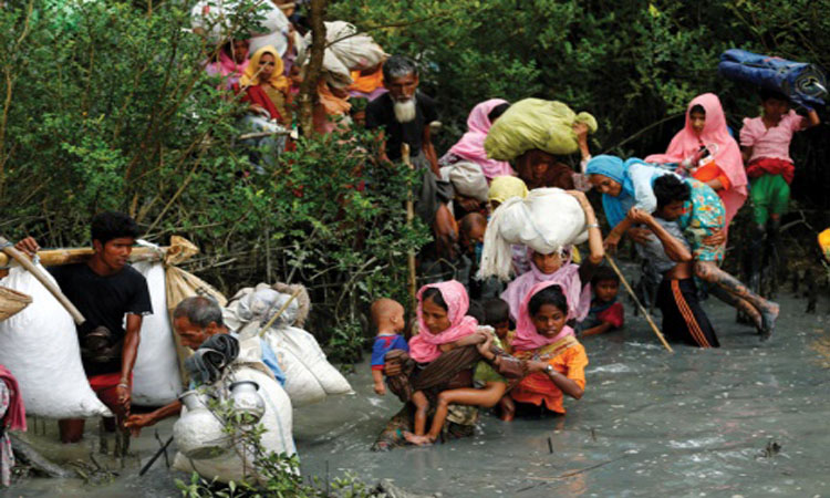 ربع «الروهينجا» إلى بنجلاديش.. ومئات الجرحى من الأطفال