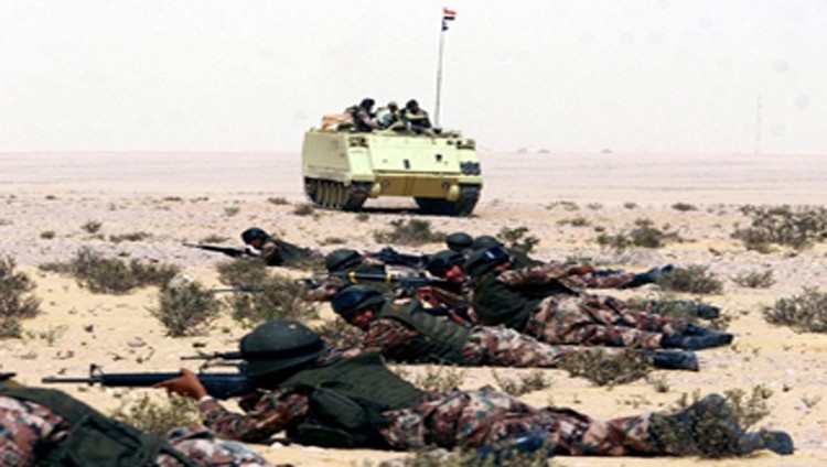 القوات المصرية تقتل 12 إرهابياً باشتباكات في الصحراء