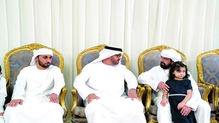 محمد بن زايد: الشهداء رسموا لنا طريق الأمل