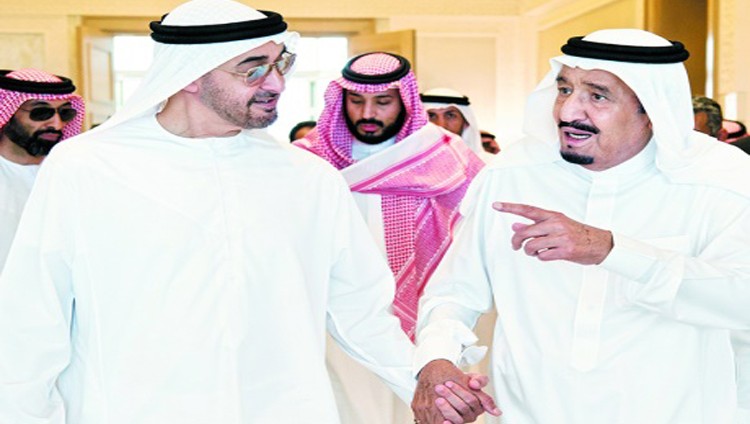 محمد بن زايد : السعودية بقيادة سلمان تقود المنطقة إلى الاستقرار والتنمية