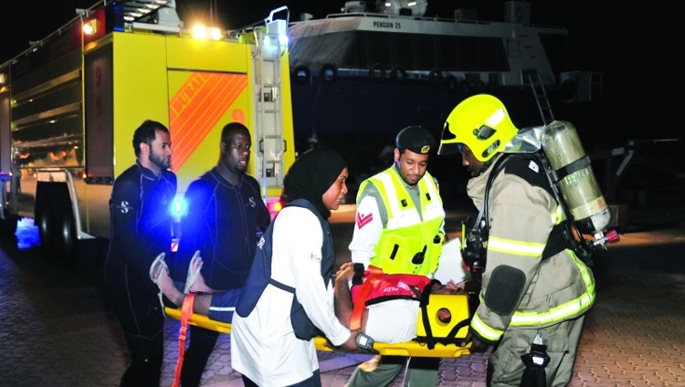 شرطة دبي.. تدخُّل سريع لتخليص ضحايا الانحشار