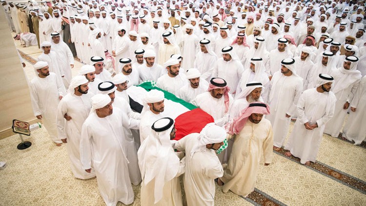 حكام الإمارات ينعون الشيخة حصة.. ويعزون رئيس الدولة