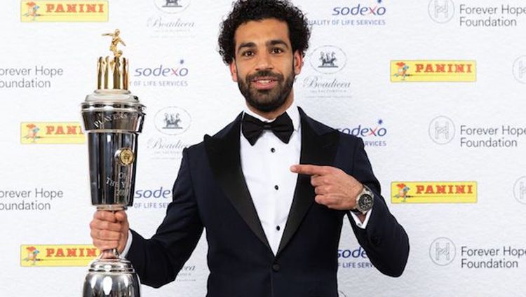 محمد صلاح يفوز بجائزة أفضل لاعب في إنجلترا