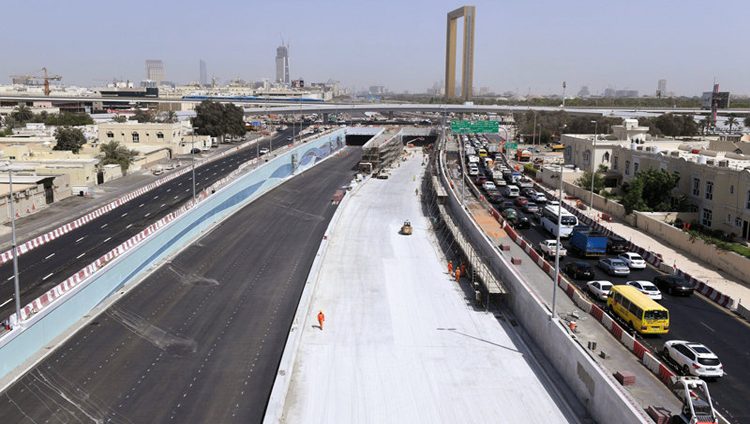 «طرق دبي»: افتتاح نفق شارع الشيخ راشد الخميس المقبل
