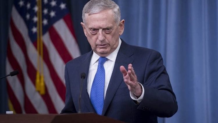 ماتيس: على بيونج يانج اتخاذ خطوات «لا رجعة فيها» لإعفائها من العقوبات