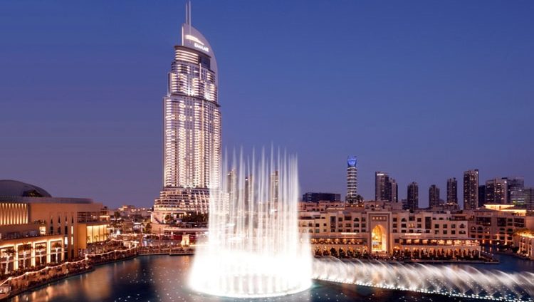 افتتاح فندق العنوان وسط المدينة في دبي