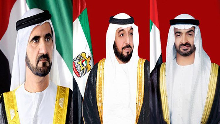 رئيس الدولة ونائبه ومحمد بن زايد يهنئون الرئيس الأميركي بعيد استقلال بلاده