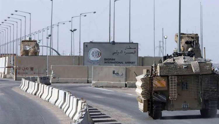 مصادر عراقية:استهداف مطار البصرة بـ4 قذائف صاروخية