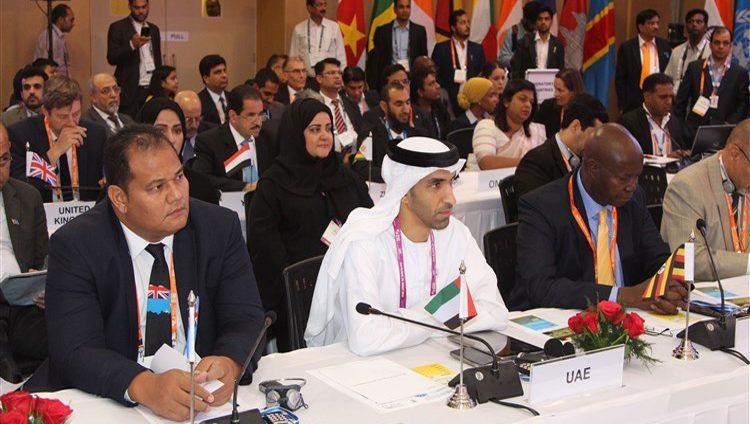 الإمارات تشارك في الجمعية العمومية للتحالف الدولي للطاقة الشمسية بالهند